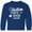 Royal Blue, variant on Inktastic Hello 4th Grade with Hearts and School Supplies Long Sleeve Youth T-Shirt