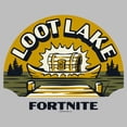 thumbnail image 3 of Men's Fortnite Loot Lake Scene  Graphic T-Shirt, 3 of 4