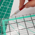 thumbnail image 3 of 4PCS Square Quilting Ruler (12.5/9.5/6/4.5Inch) Sewing Acrylic Anti-Slip DIY Tools, 3 of 6