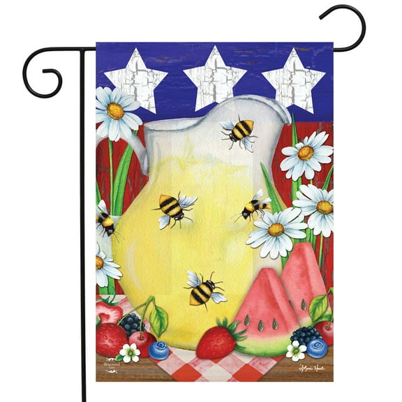 Briarwood Lane American Summer Garden Flag