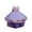 Purple, variant on Girl Rose Ruffle Tiered Tutu Gown Flower Girl‘s Sleeveless Lace Princess Dresses with Long Hem Party Ball Tulle Pageant Gowns for Wedding, Birthday, Christmas - 3-10T