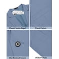 thumbnail image 4 of COOFANDY Men's Casual Linen Blazer Lightweight Regular Fit One Button Sport Coat Wedding Suit Jacket, 4 of 6
