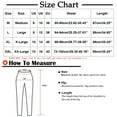 thumbnail image 3 of Plebaso Women's Cotton Linen Pants Embroidered Solid Color Elastic Waist Baggy Lounge Pants Ladies Casual Loose Trousers, 3 of 4