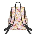 thumbnail image 2 of Naloa Colorful Floral Print Lightweight DayBackpack Suitable for school, work, shopping, travel, etc., 2 of 5