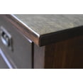 thumbnail image 5 of Crafters and Weavers Mission Quarter Sawn Oak 1 Door Drawer Nightstand in Walnut, 5 of 7