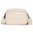 thumbnail image 4 of Women Crossbody Bag Color Clash PU Tote Bag Chain Simple Female Commuter Handbag, 4 of 7