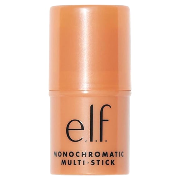 elf Monochromatic Multi-Stick Eyes Lips Cheeks Glowing Mango 81347, 0.155 oz.