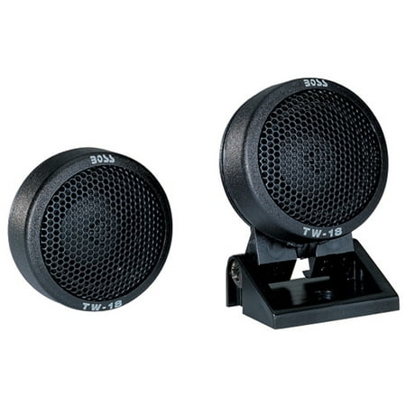 Boss Audio TW18B Pair Of Micro-Dome 200Watt Tweeters Swivel Mount