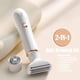 thumbnail image 2 of Afeitadora eléctrica para mujeres: Kit de depilación y depilación indoloro 2 en 1, uso en seco y húmedo, inalámbrica, recargable tipo C con recortador de vello facial, cabezal de afeitado de 3 hojas y, 2 of 5