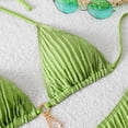 thumbnail image 3 of Dresfit Relaxed Fit Two Piece Swimsuit - Everyday Bikini Set for Summer Green L, 3 of 6