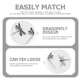 thumbnail image 5 of TINKSKY 4Pcs Rural Style Dragonfly Hair Clips Metal Alloy Barrette for Women Girls Kids, 5 of 6