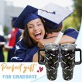 thumbnail image 2 of Graduation Gifts for Her 40oz Graduation Tumbler with Handle and Straw Graduation Inspirational Tumbler Cups 2024 Graduation Gifts for Women Girls Sister Teacher Daughter Son High School College, 2 of 6