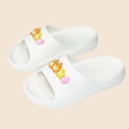 thumbnail image 4 of ZACPNCV Cloud Slides for Kids Pillow Slippers Super Soft Comfy Beach Pool Slippers Waterproof Non-Slip Shower Indoor Outdoor Shoes, 4 of 7
