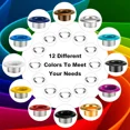 thumbnail image 5 of Metal Eyelets, 600Pcs 12 Colors 5Mm Multi-Color Metal Grommets Kit For Diy Cloth, 5 of 6
