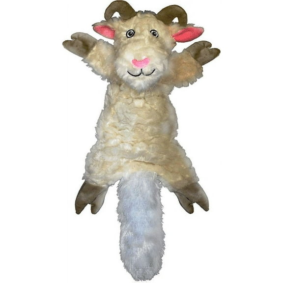 Jolly Pets Fat Tail Large Billy Goat, Tug and Toss Toy For Dogs