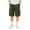 Blackish Green, variant on TIREOW Boys Mid Length Cargo Denim Shorts Casual Elastic Waist Trendy Jeans Shorts with Multi-Pockets Summer Thin Outdoor Shorts