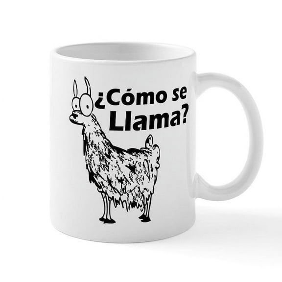 CafePress - Como Se Llama Mug - 11 oz Ceramic Mug - Novelty Coffee Tea Cup