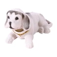 thumbnail image 2 of Decoración para coche con forma de perro que asiente con la cabeza Decoración para el salpicadero del coche Lindos accesorios para el interior del coche Perro Blanco, 2 of 9