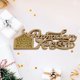 thumbnail image 3 of Adornos navideños con letras doradas - Se iluminan, tablero de densidad, para decoración de festivales de primavera Eid, 3 of 6