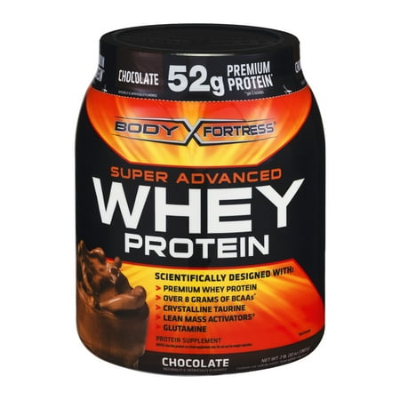 Body Fortress Super Advanced Chocolate Whey Protein, 32.0 OZ