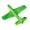 Yellow Green, variant on mdesiwst EVA Foam Airplane Model Hand-Throwing Aircraft Toy Lightweight Kids Educational Glider Airplane Toddlers Boys Girls Outdoor Colorful Flying Plane Toy