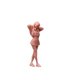 thumbnail image 5 of Figura en miniatura de niña, modelo para casas de muñecas, decoración, regalo, escala 1:64. No pintado, 5 of 9