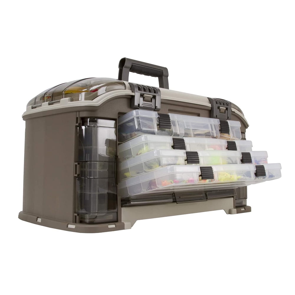 Plano Guide Series Angled StowAway Rack Fishing Tackle Box Storage Container