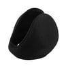 Allegra K Solid Color Fleece 4.1" Ear Pad Warmer Earmuffs for Men