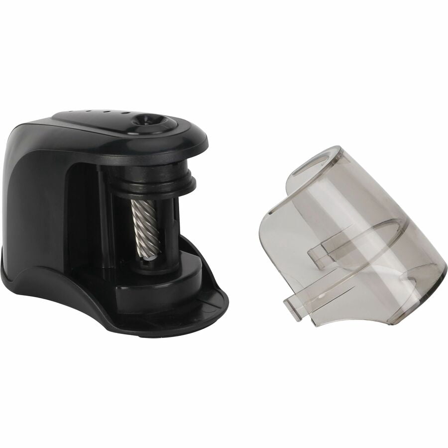 Business Source, BSN02870, 2-way Electric Pencil Sharpener, 1 Each, Black