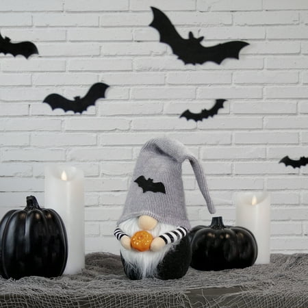 UPC: 0191296943574 | 8 Halloween Bat Standing Gnome with Pumpkin