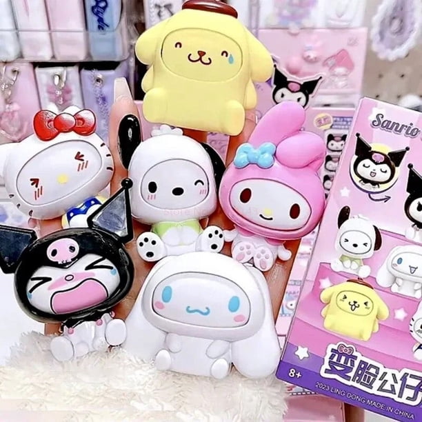 New Genuine Sanrio Face-changing Blind Box Hello Kitty Kuromi My