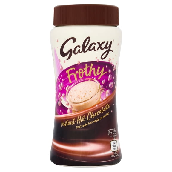 Galaxy Frothy Hot Chocolate Drink 275G, Imported from Britain