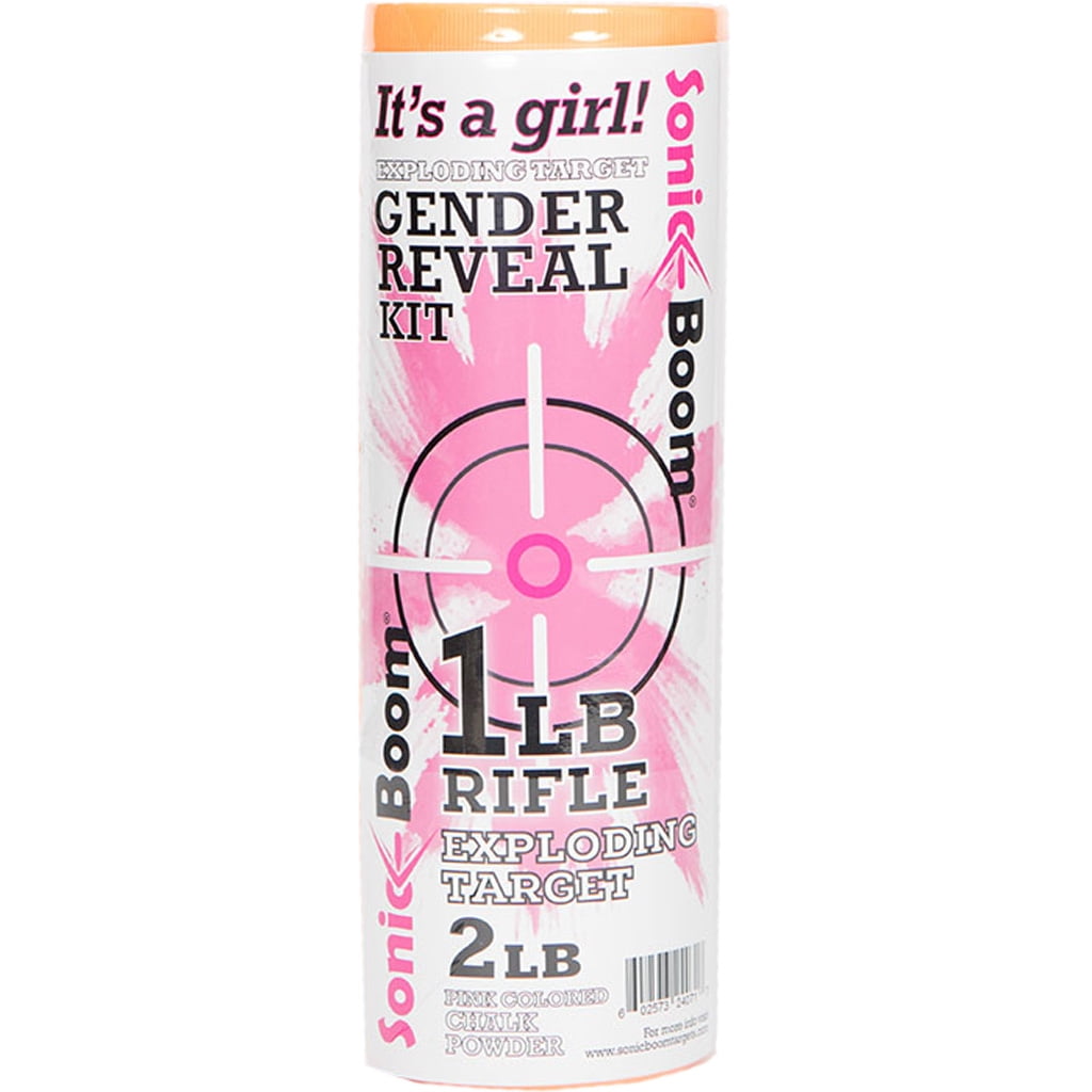 Sonic Boom 1 Layer Exploding Target Gender Reveal Kit