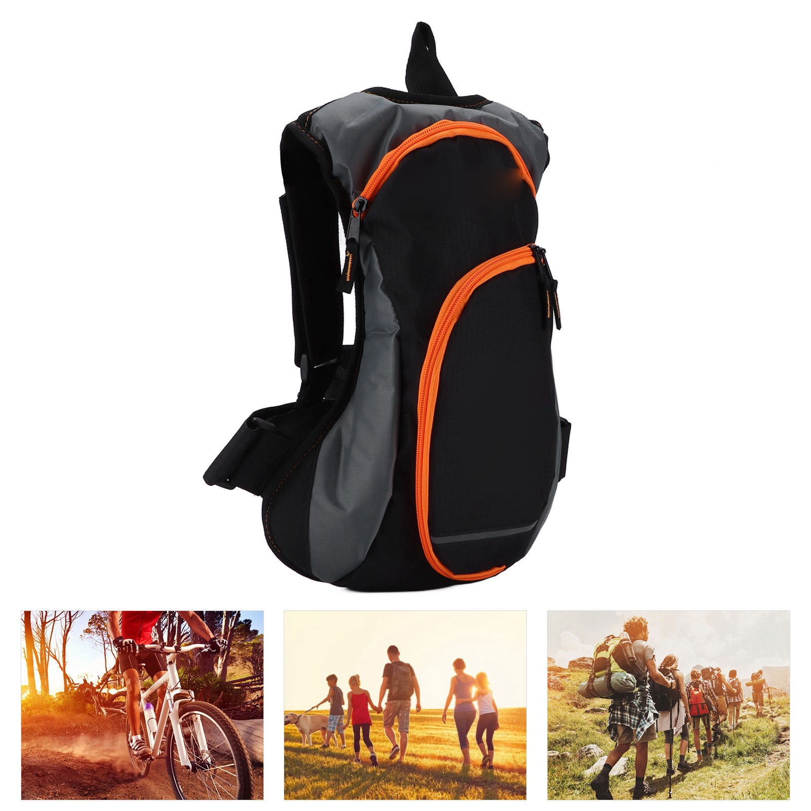 Sac à Dos Moto Imperméable Pliable 24L – Nylon, Grande Capacité, Pour Vélo Et Plein Air
