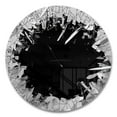 thumbnail image 1 of Designart Conception 3D abstraite de mur cassé horloge murale, 1 of 4