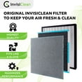 thumbnail image 3 of Filtro de repuesto InvisiClean True HEPA/carbón activado, 3 of 7