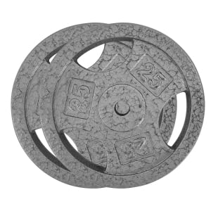 1 Plaque de Barre en Fonte avec Diamètre Intérieur de 1 Pouce