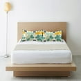 thumbnail image 6 of Yayeee Pillowcase Standard Size Set of 2 Satin Wrinkle Resistant Pillow Case, Beige Clover Pattern, 6 of 7