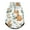 Foxes And Bunnies, variant on Pet Winter Coat Snow Zipper Clothing Cold Weather Dog Vest Warm Puppy Coat Brown Beige
