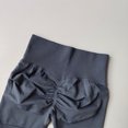 thumbnail image 2 of Pantalones cortos deportivos de realce de cadera color melocotón para mujer, cintura alta y ajuste de cintura, adelgazamiento, correr, secado rápido de cadera, pantalones ajustados de tres puntos, 2 of 6