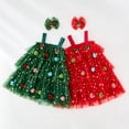 thumbnail image 3 of Nuevo vestido de Navidad, vestido de pastel de Luna y estrella, falda tutú de malla de princesa, vestido con tirantes para niños, vestido de vacaciones, 3 of 5
