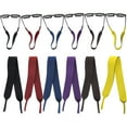 thumbnail image 2 of FITYLE 2x6 Pieces Neoprene Eyeglasses Rope Sunglasses Holder Glasses Retainer Cords , Six Color, 4 Pcs, 2 of 9