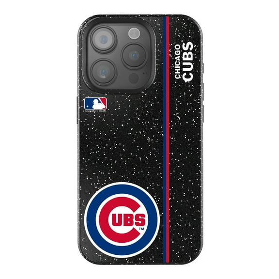 Keyscaper Black Chicago Cubs iPhone Bling Case