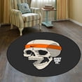 thumbnail image 5 of LaModaHome Rounded Rug Round Gta Inspired RugNon-Slip Rug Washable Mat Child Stain Resistant Living Room Kitchen Carpet 3X3ft(90X90cm), 5 of 5