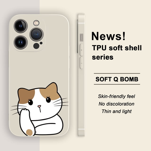 ¡Mantenga su iPhone seguro y a la moda con esta colorida funda para teléfono plateada mate de doble capa!