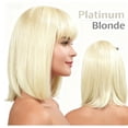 thumbnail image 2 of Gnmfd Clip‑in Seamless Bangs with Sideburns, Hand‑Woven Synthetic Hairpiece, Long Airy Fringe, 1 Pack, 2 of 3