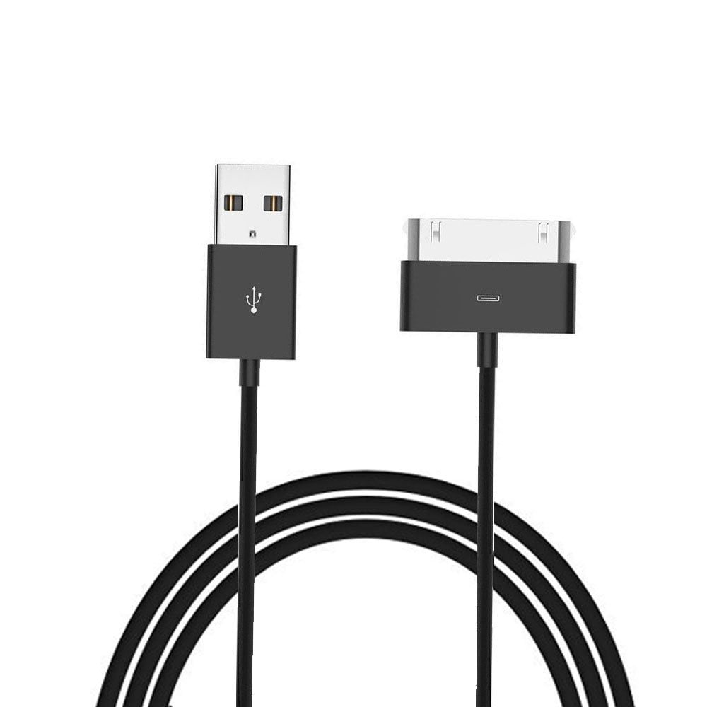 3X 10FT 30-PIN USB SYNC DATA CHARGER ORANGE DOCK CABLE IPHONE 4S IPOD TOUCH IPAD 
