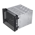 thumbnail image 1 of Estante de jaula de disco duro de acero inoxidable, bandeja de disco duro Caddy para accesorios de computadora, 1 of 5