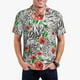 thumbnail image 1 of Balery Roses Mixed Zebra 1 Camisa Polo de Hombre con Estampado, de Manga Corta y Tejido Medio, Camisa Tipo Golf Polo-XX-Large, 1 of 6