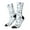 2 Black-2, variant on Dock Rudder Crew Socks for Men & Women, Breathable Casual Athletic Ankle Socks